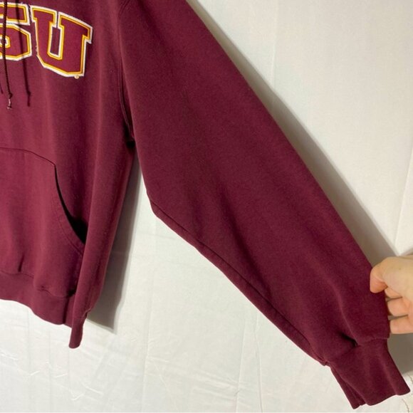Vintage Champion Burgundy ASU Arizona State University Sun Devils Hoodie L - Picture 7 of 16